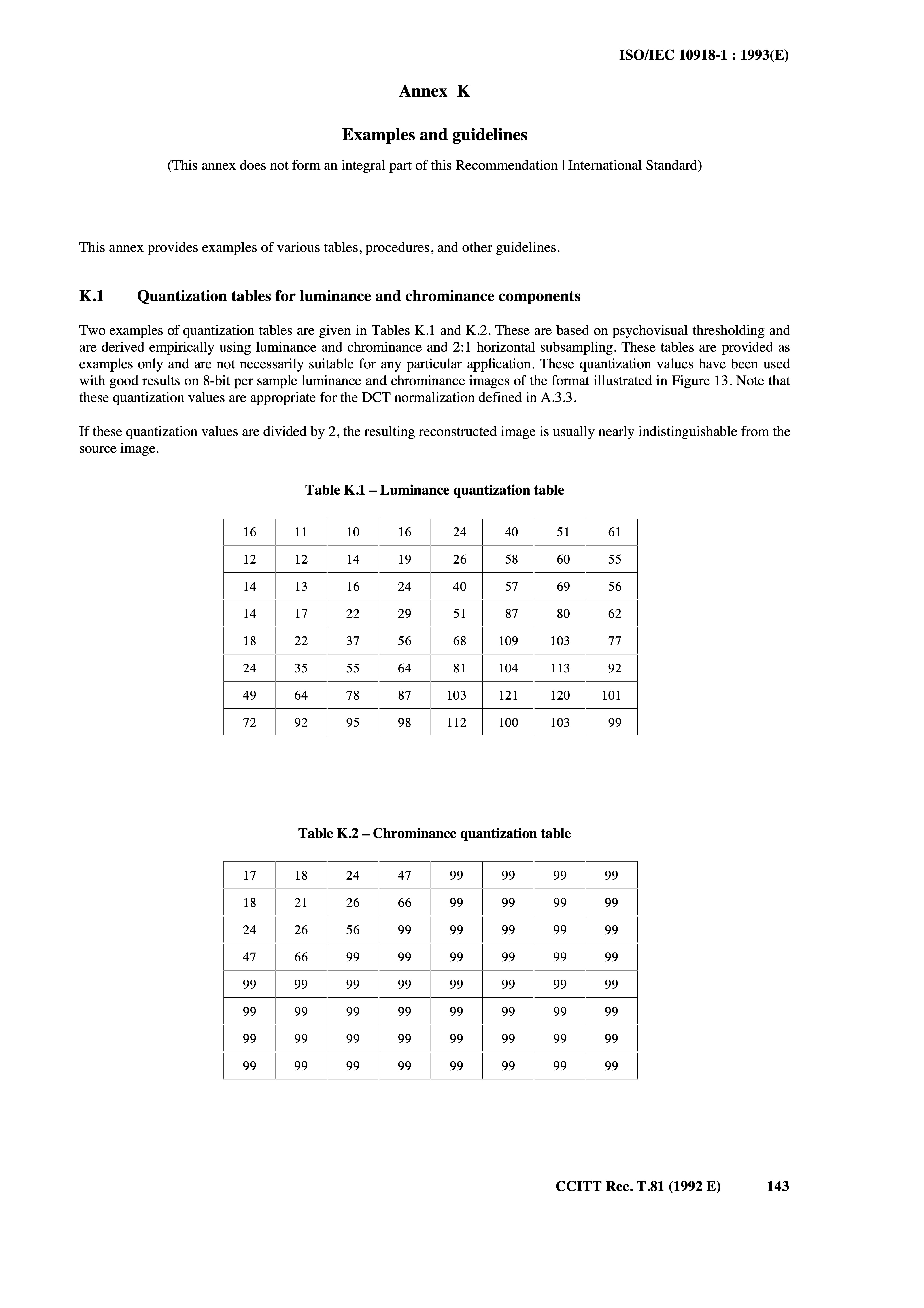 Standard di Fatto, 3